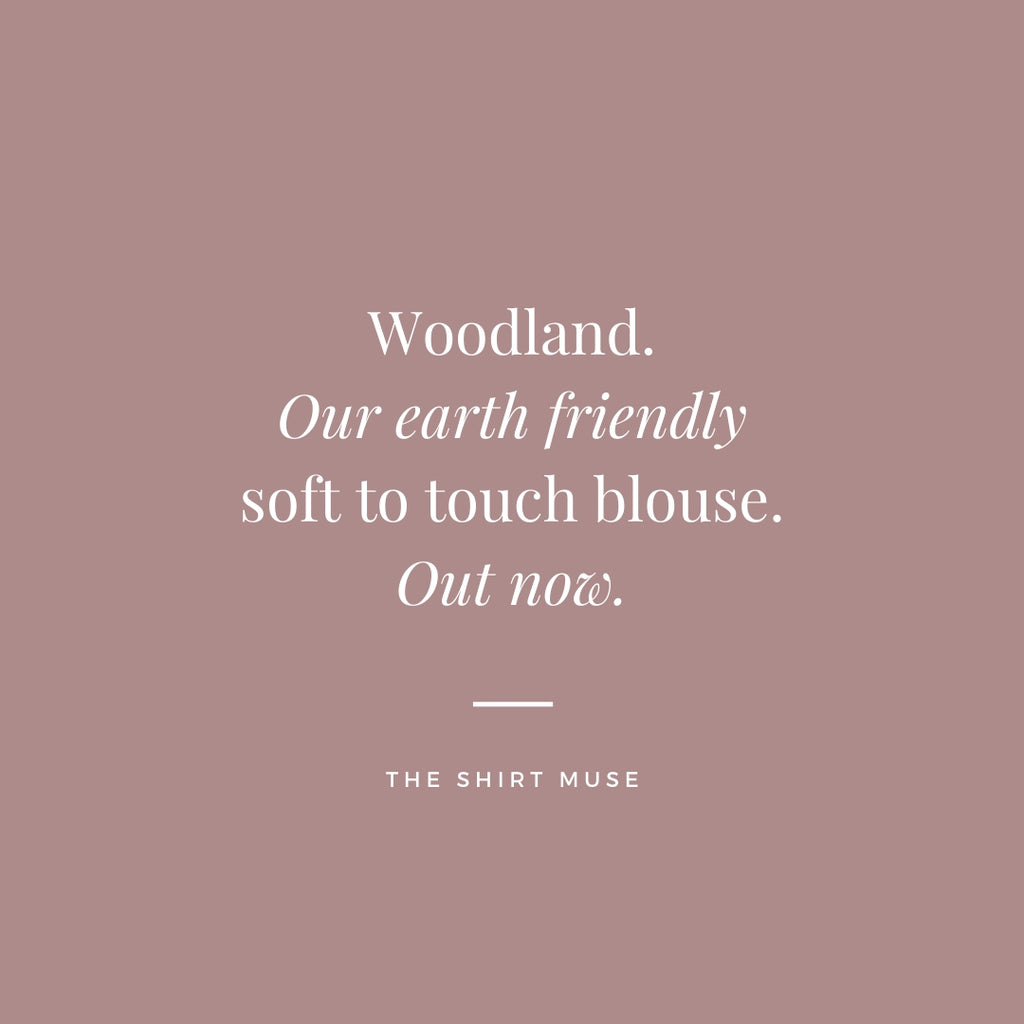 Woodland Blouse - Tencel Fabric Casual Blouse