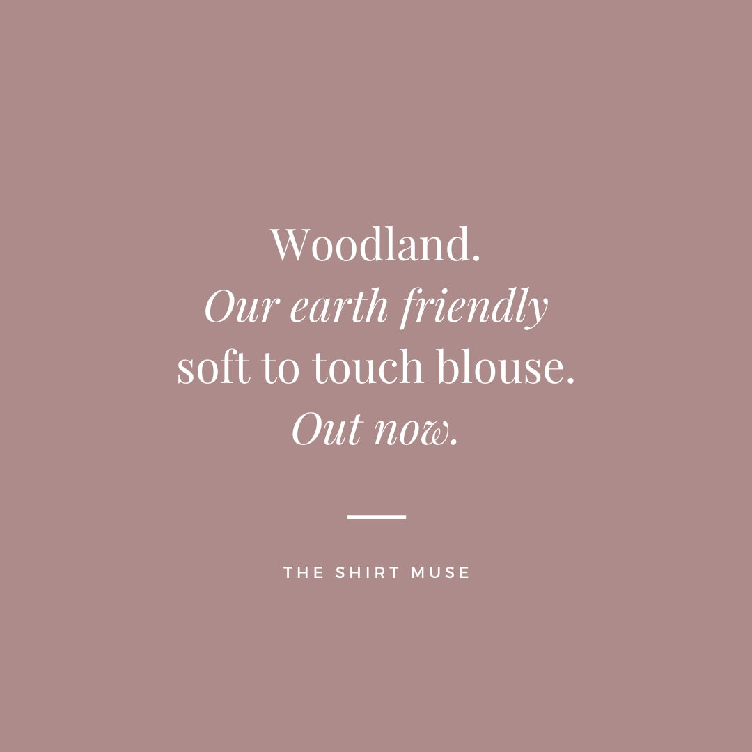 Woodland Blouse - Tencel Fabric Casual Blouse