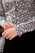 Palace Garden - Liberty Print Fabric French Cuff Blouse