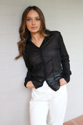 Venice - Sheer Voile Blouse