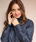 Ivy League - Denim French Cuff Shirt