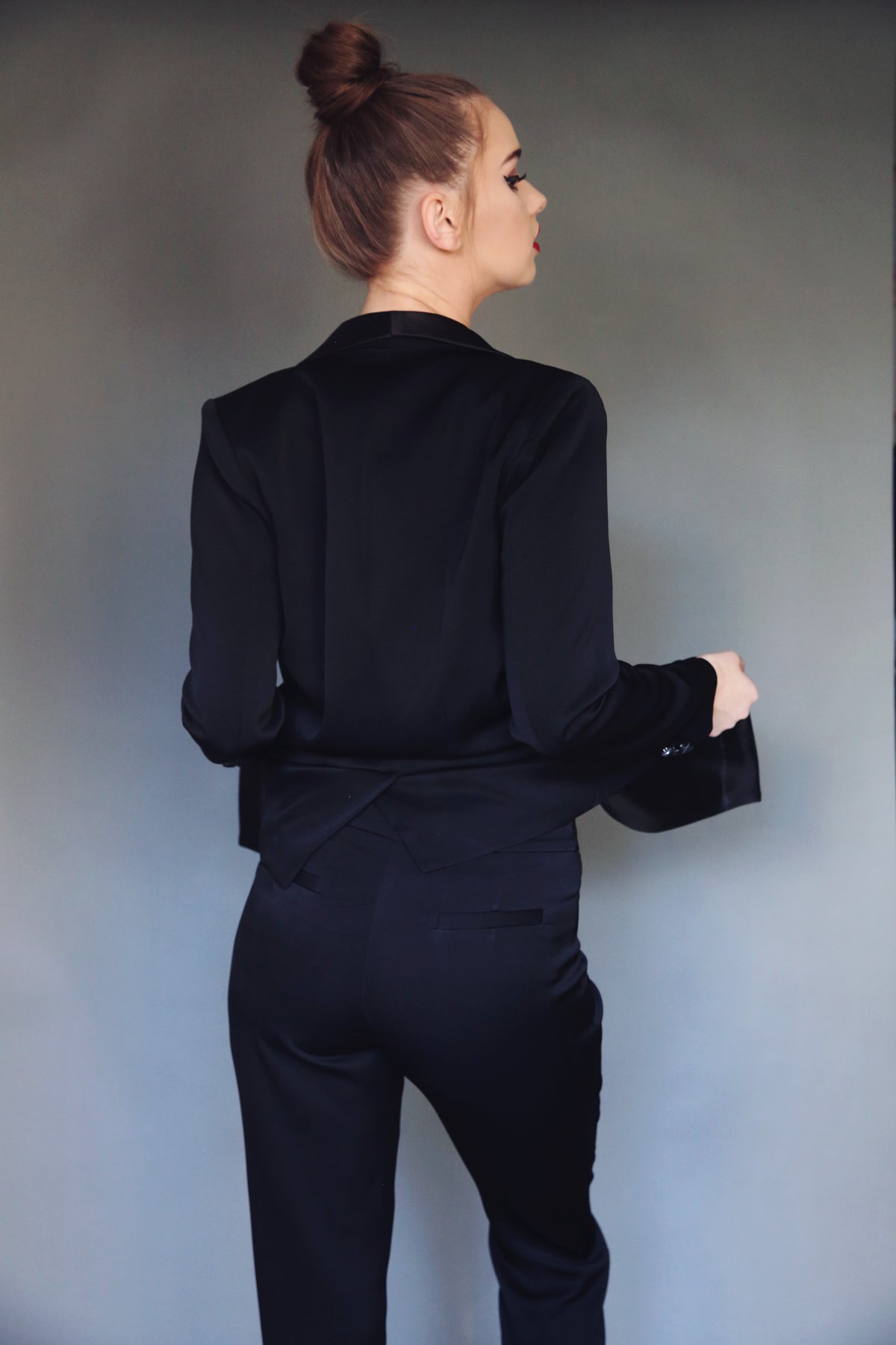 Women's Cigarette Tux Pant