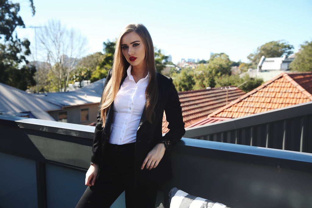 Women's Cigarette Tux Pant
