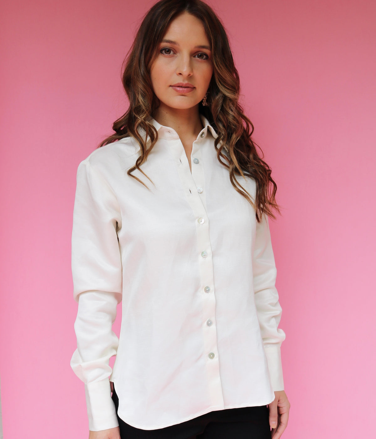 Palermo Blouse - Casual Ivory Blouse