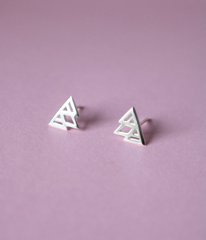 Silver Stud Earrings